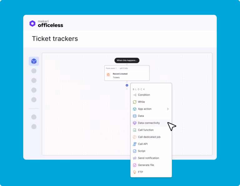 screenshot of Mekari Officeless